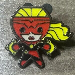 5/$25 Disney Marvel Kawaii Art Collection Ms Marvel Pin